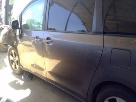 2015 TOYOTA SIENNA, LE MODEL, GRAY, 3.5L, FWD,   Z26441